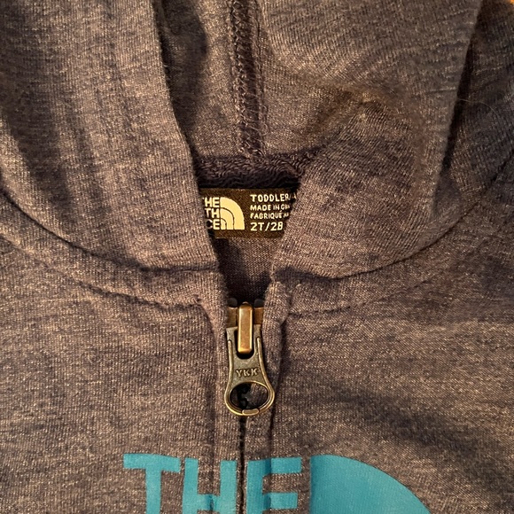 North Face Long Sleeved Hooded Zip-Up - Picture 2 of 2